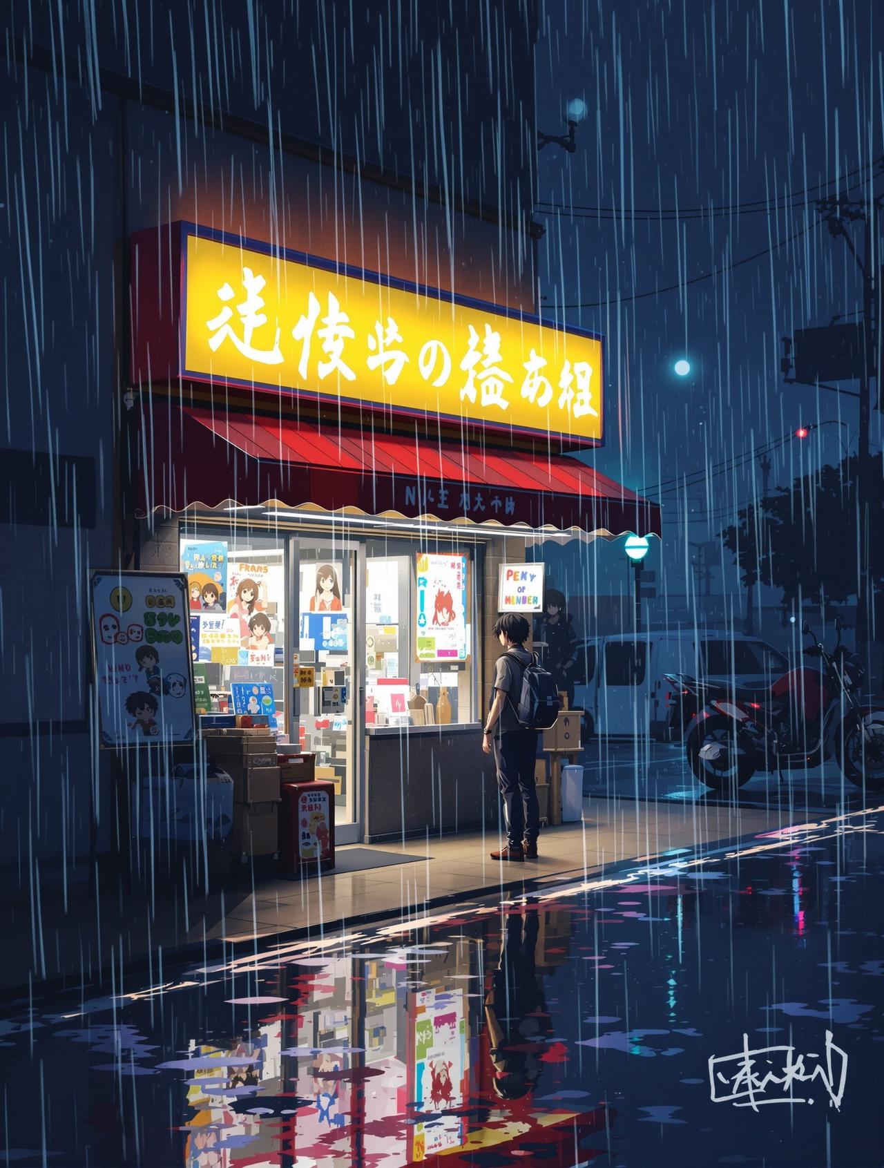 雨夜便利店 - 百合ai短剧热播榜